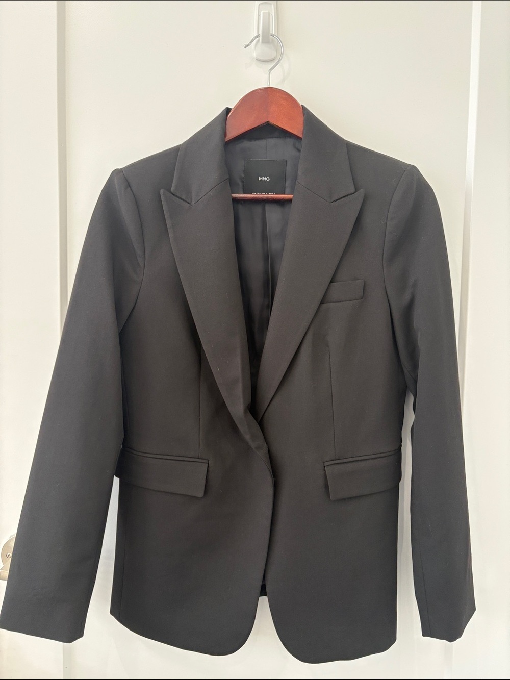 Mango Black Women's Tailored Blazer
